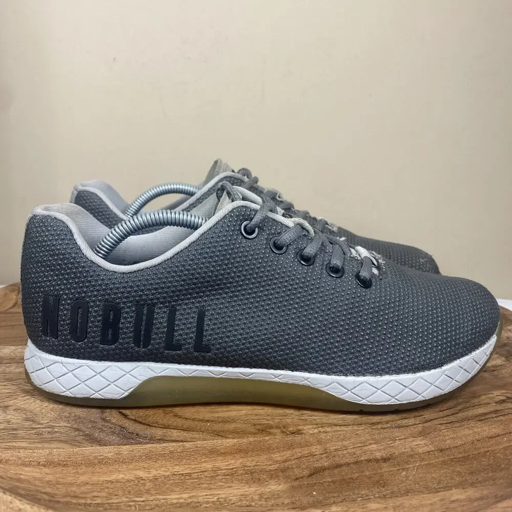 NOBULL SuperFabric Trainers Womens Grey Size 9 Athletic Gym‎ Training Shoes
